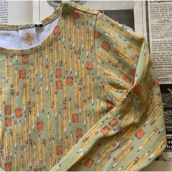 Vintage Munki Munki Pencil Long Sleeve Tee 6X - Picture 3 of 6